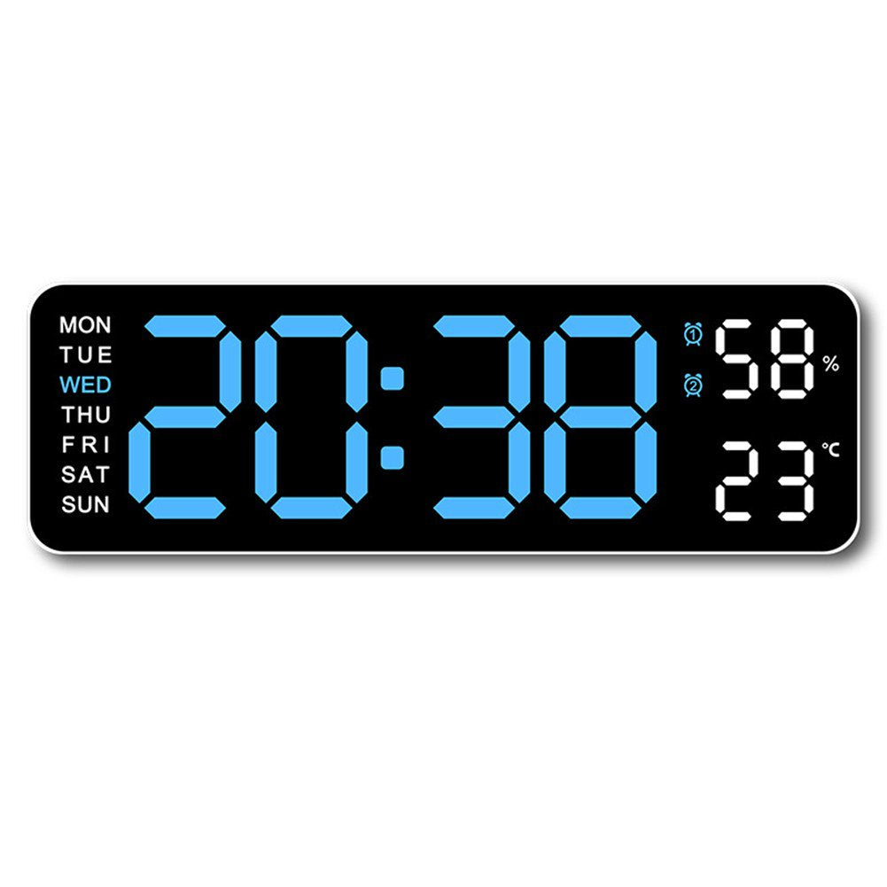 Electronic clock clock rectangular alarm clock can be hung or standing clock