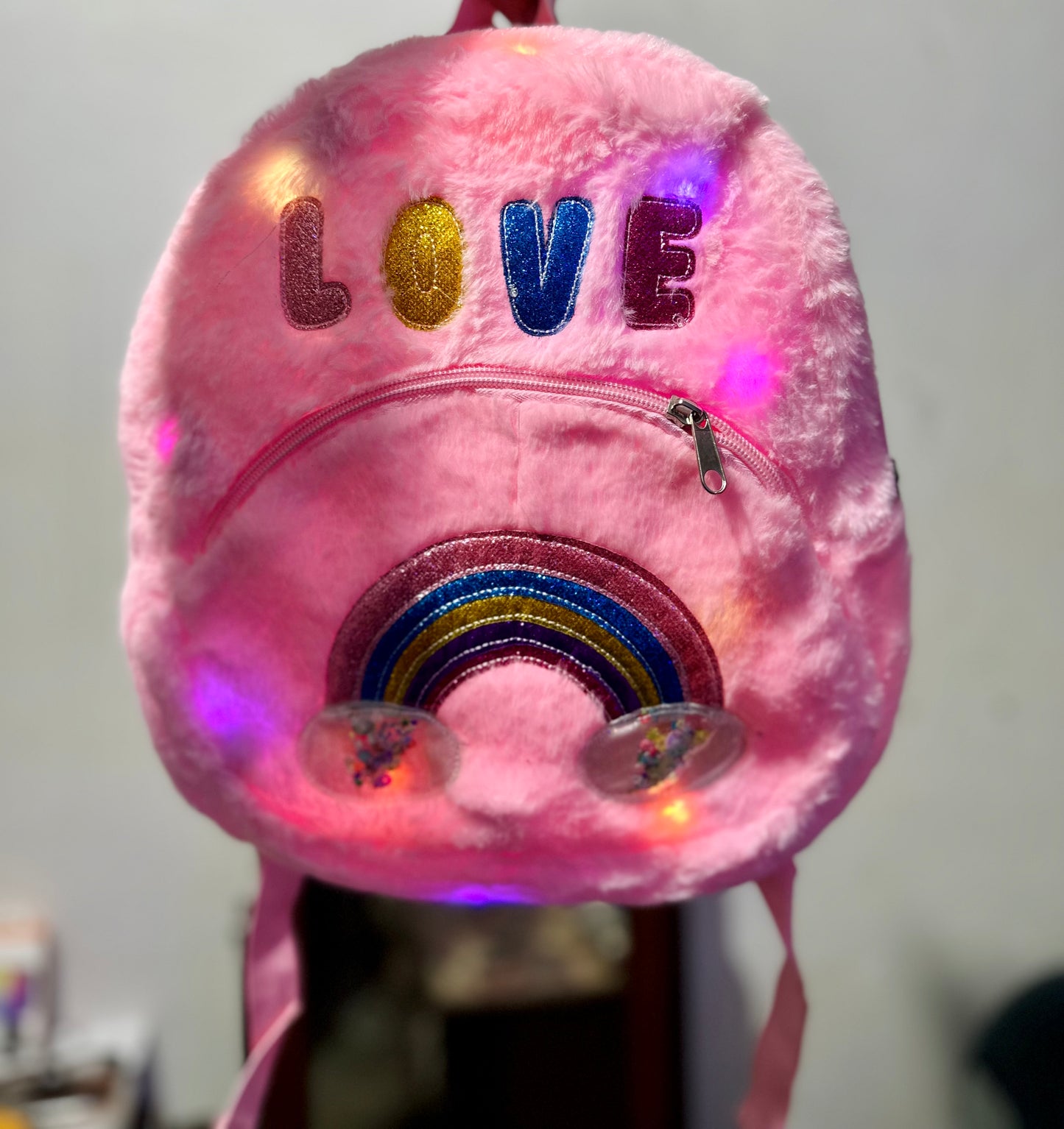 Rainbow LED Light Cute Bags For Kids