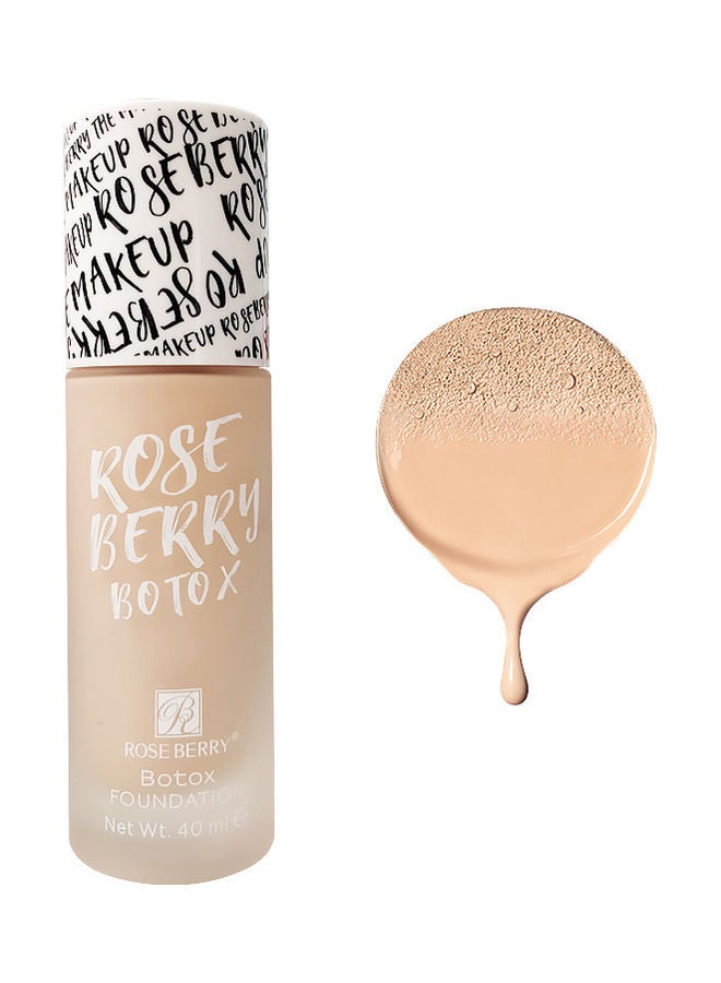 Botox Waterproof Foundation Natural Beige