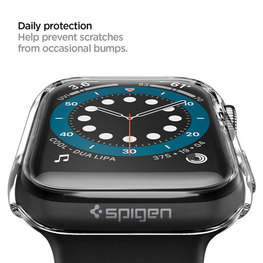 SPIGEN THIN FIT COMPATIBLE WITH APPLE WATCH CASE FOR 44MM SERIES 6/SE/5/4