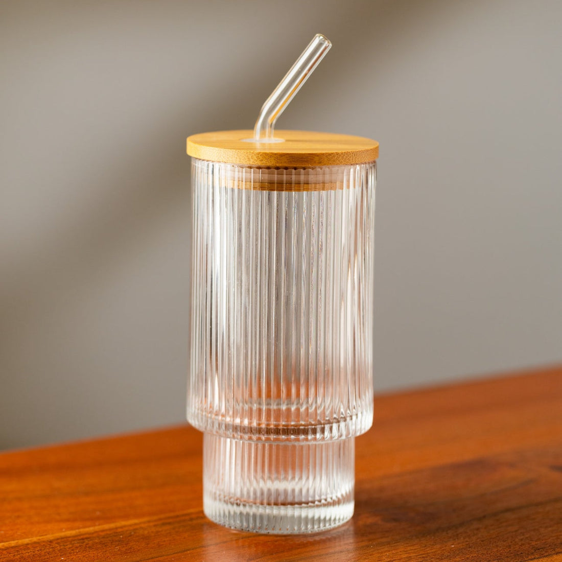 Ribbed Tumbler Glass