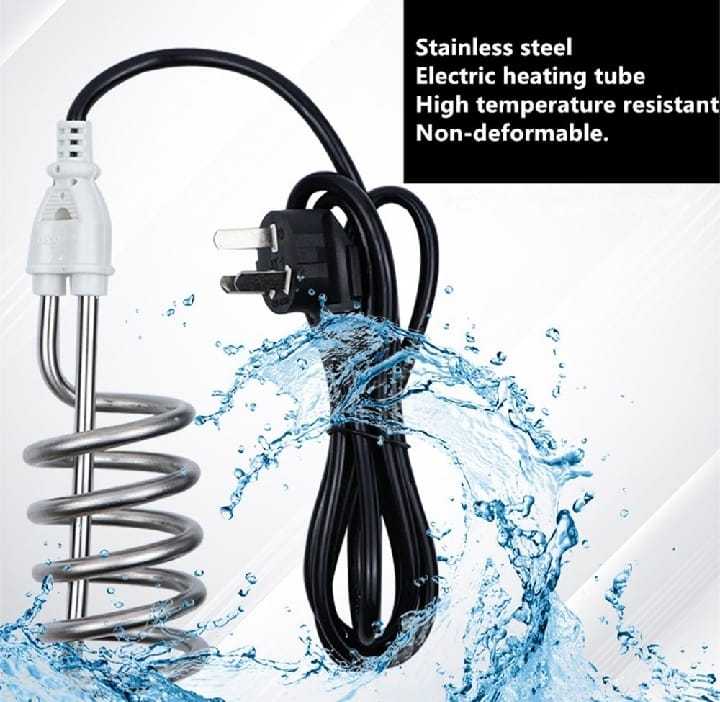 Water Heater Rod shock proof | Portable Electric Water Heating Rod