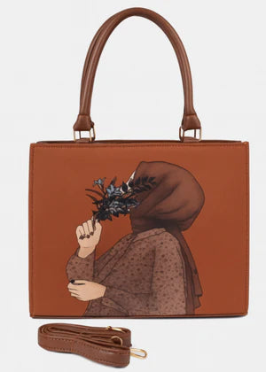 HIJAB GIRL CANVAS TOTE BAG