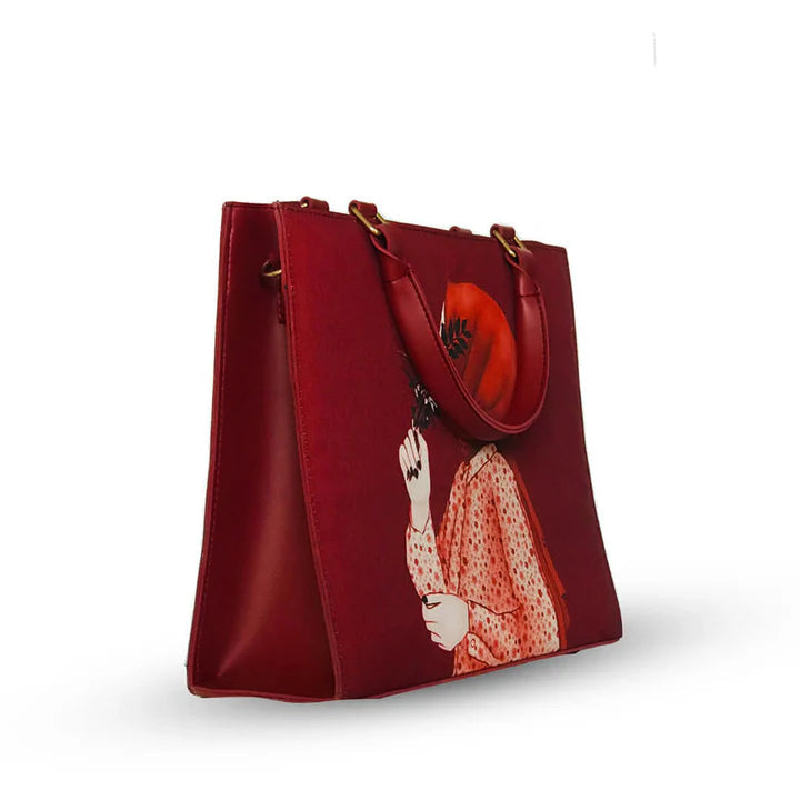HIJAB GIRL CANVAS TOTE BAG