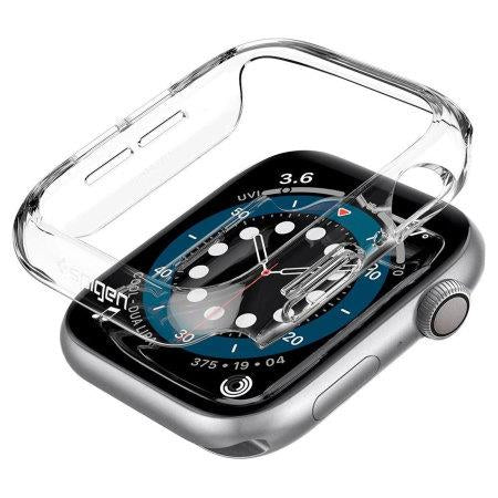 SPIGEN THIN FIT COMPATIBLE WITH APPLE WATCH CASE FOR 44MM SERIES 6/SE/5/4