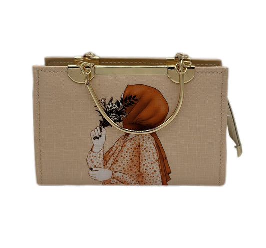 HIJAB GIRL CANVAS TOTE BAG