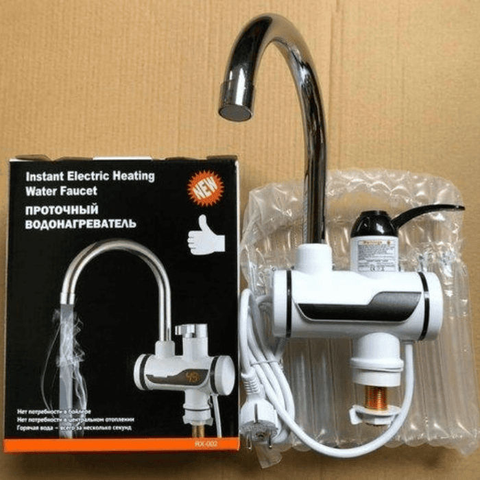 Instant Electric Heating Faucet – 3s Fast Hot Water | 220V, 3000W