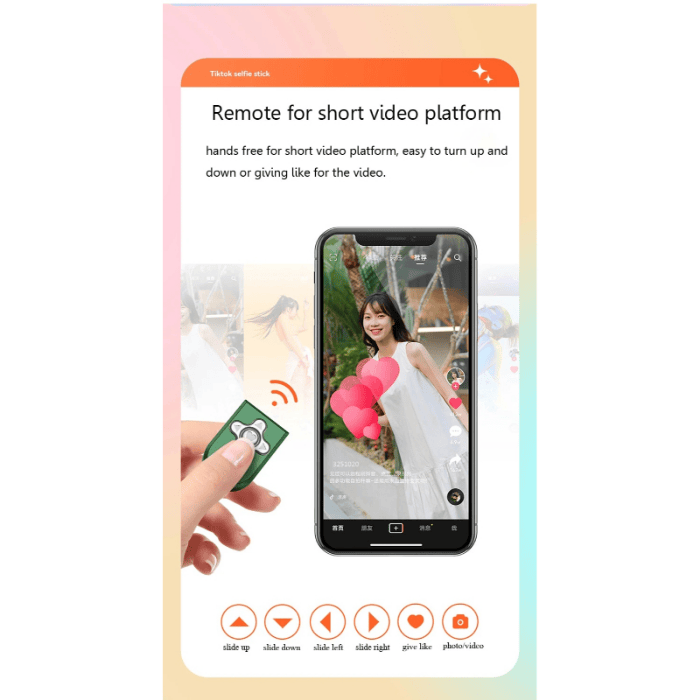 P170S Neepho Original Selfie Stick - Compatible With All Devices