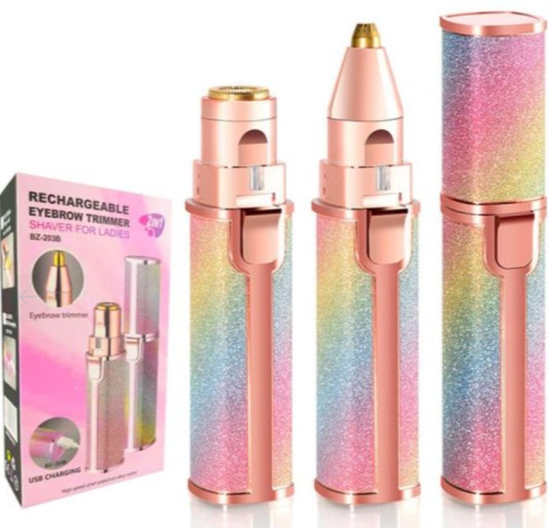 2in1 Electric Rechargeable Hair Remover Trimmer For Women