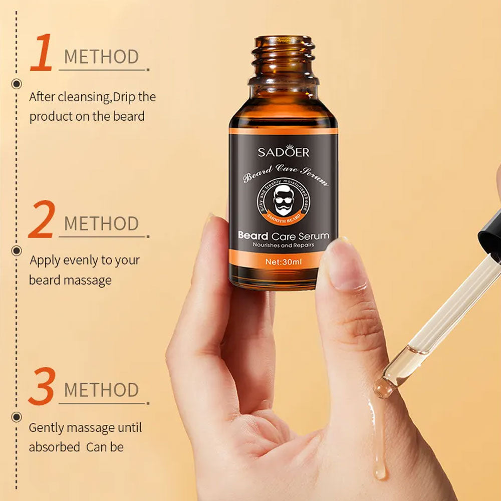 Sadoer Beard Growth Essential Oil Serum – 30ml